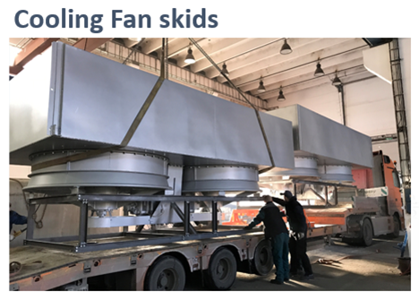 cooling fan skids